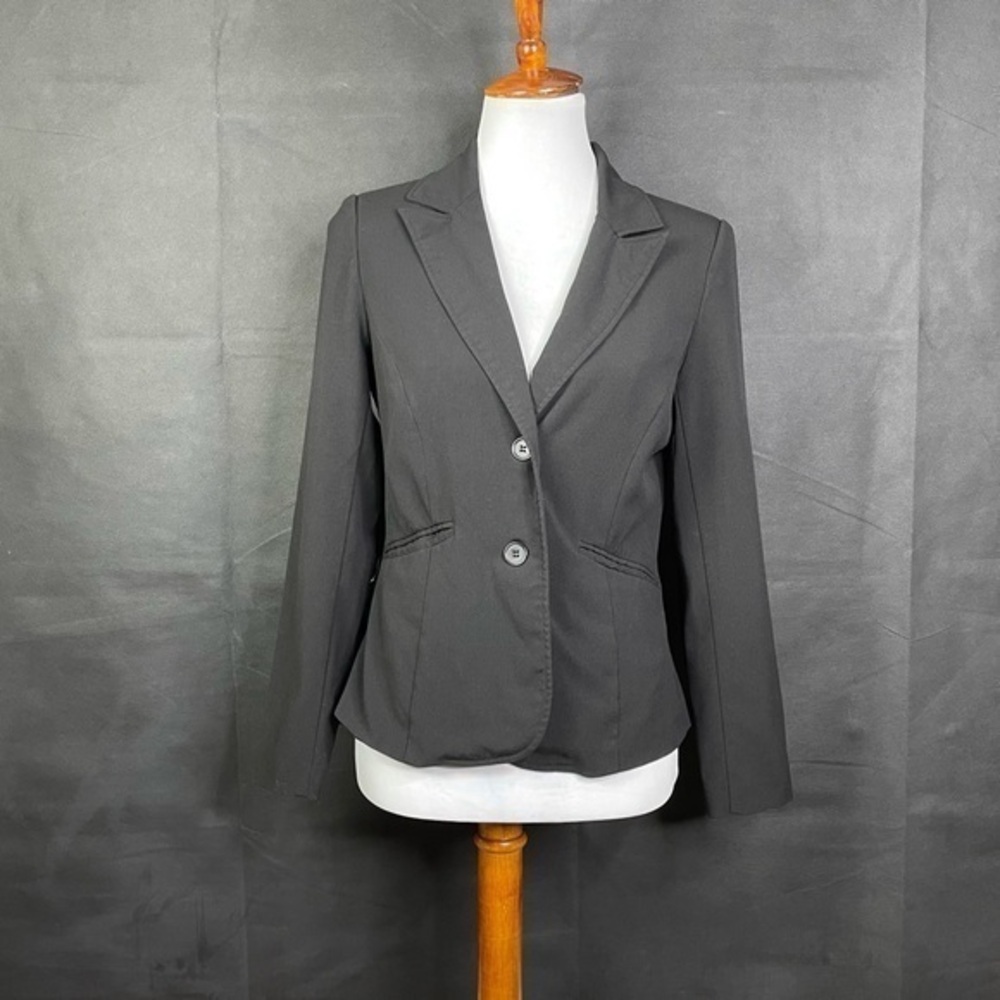 Vintage Bobby J Single Breast Blazer Jacket Women’s Small Black Career Office
